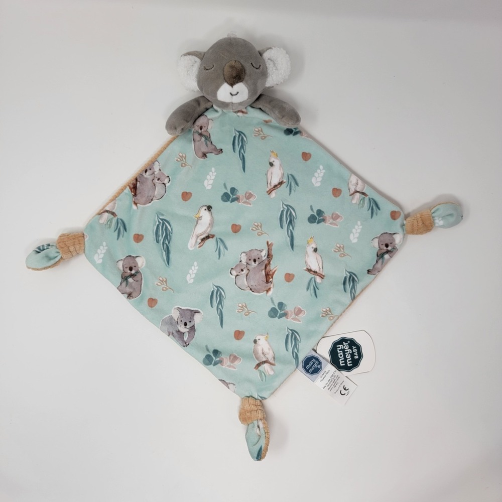 NWT Mary Meyer Baby Little Knottie Down Under Koala Lovey Security Blanket